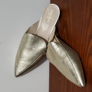 Cole Haan Metallic Slides / Mules